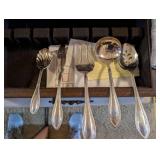 Oneida Silverplate Flatware Set in Wood Case