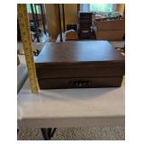 Oneida Silverplate Flatware Set in Wood Case