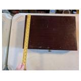 1847 Rogers Bros Flair Silverplate Flatware Set with Chest