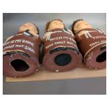 Collection of 8 Vintage Friar Tuck Themed Ceramic Banks and Figurines