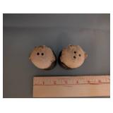 Collection of 8 Vintage Friar Tuck Themed Ceramic Banks and Figurines