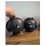 Collection of 7 Vintage Pottery Vases and Jugs Assorted Styles and Sizes