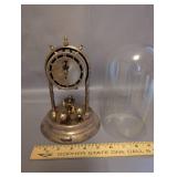 Kundo Anniversary 400-Day Brass Clock with Glass Dome