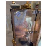 Kundo Anniversary Clock with Glass Dome and Metal Base