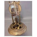 Vintage Kundo Anniversary Glass Dome Mantel Clock