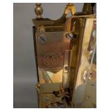 Kundo Anniversary Mantel Clock with Glass Dome, West Germany