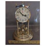 Elgin Anniversary Dome Clock with Glass Cover