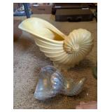 Set of 4 Vintage Ceramic Vases and Planters Varied Shapes and Colors