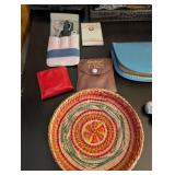 Vintage Sewing Kits, Manicure Sets, Child Flatware, Coasters, and Collectible Items Lot