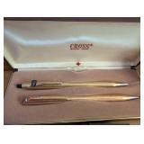Collection of Vintage Cross Pens and Assorted Writing Instruments