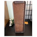 Decorative Household Lot with Dansk Mini Vases, Wood Boxes, Stone Plaque, and Floral Arrangement