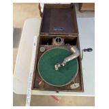 Spencerian Westphono Vintage Portable Phonograph St. Paul Minn.