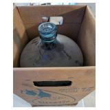Vintage Glenwood 5-Gallon Glass Water Bottle with Original Box