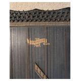 Vintage Symphony Zither String Instrument with Decorative Inlay