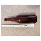 Vintage Pabst Blue Ribbon Beer Bottle with Elgin Brewing Cap