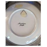 Decorative Collectibles Lot with Porcelain Plate, Trinket Boxes, and Art Sphere
