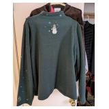 Set of 3 Adult Fleece Pullovers and Vest, Olympic and Artisans Designs