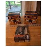 Lot of 2 6000 Lumens Superior Garage Lights and Camo LED Headlamp