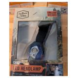 Lot of 2 6000 Lumens Superior Garage Lights and Camo LED Headlamp