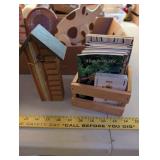 Vintage Household and Decorative Items Assortment with Playing Cards and Collectibles