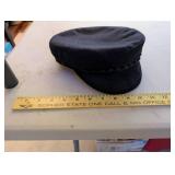 Assorted Black Hats Including Witch Hats, Cowboy Hats, and Greek Fisherman Cap