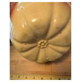 Vintage Ceramic Kitchen Decor Collection with Cookie Jar, Leaf Tiered Tray, Planter, and Bowl