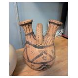 Set of 3 Southwestern Style Pottery Vases and Jugs