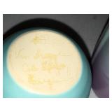 Collection of 4 Vintage USA Pottery Vases and Pitcher