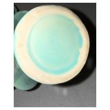 Collection of 4 Vintage USA Pottery Vases and Pitcher