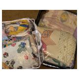 Collection of Vintage Handmade Quilts, Assorted Patterns