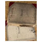 Vintage Ephemera and Book Collection with Newspapers and Cookbooks