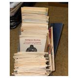 Vintage Ephemera and Book Collection with Newspapers and Cookbooks