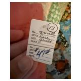 Collection of 5 Vintage Patchwork Quilts Assorted Patterns