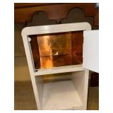 Vintage Wood Humidor Cabinet with Copper Lining