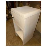 Vintage Wood Humidor Cabinet with Copper Lining