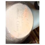Signed Santa Clara Blackware Pottery Vase by Hova & Gladis Naranjo