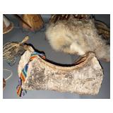 Collection of Native American Style Miniatures and Tribal Decor Items