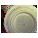 Set of Lu-Ray Pastels Dinnerware Assorted Plates Cups and Serving Pieces