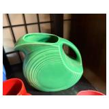 Collection of Vintage Multicolor Fiesta Pottery Tableware