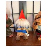 Set of 3 Scandinavian Troll and Gnome Figurines