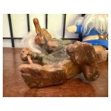 Set of 3 Scandinavian Troll and Gnome Figurines