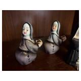 Set of 6 Lefton Exclusive Nun Figurines with Rosaries