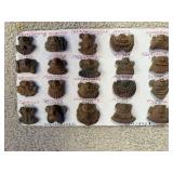 Collection of 20 Pre-Columbian Style Clay Figurine Replicas