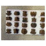 Collection of 20 Pre-Columbian Style Clay Figurine Replicas