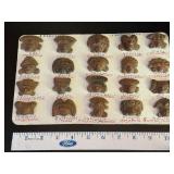Collection of 20 Pre-Columbian Style Clay Figurine Replicas