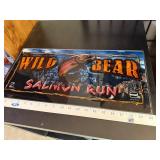 Wild Bear Salmon Run IGT Slot Machine Glass Panel Sign 24 Inch