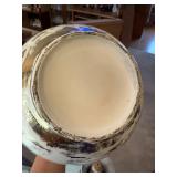 Set of 2 Asian Porcelain Vases with Hand-Painted Designs