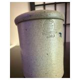 Bedford Mass Miniature Stoneware Crock 1993 Cambridge Pottery Works
