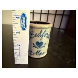 Bedford Mass Miniature Stoneware Crock 1993 Cambridge Pottery Works