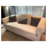 Hickory Kay Lyn Upholstered Sofa with Three Pillows